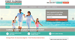Desktop Screenshot of firstfloridaone.com